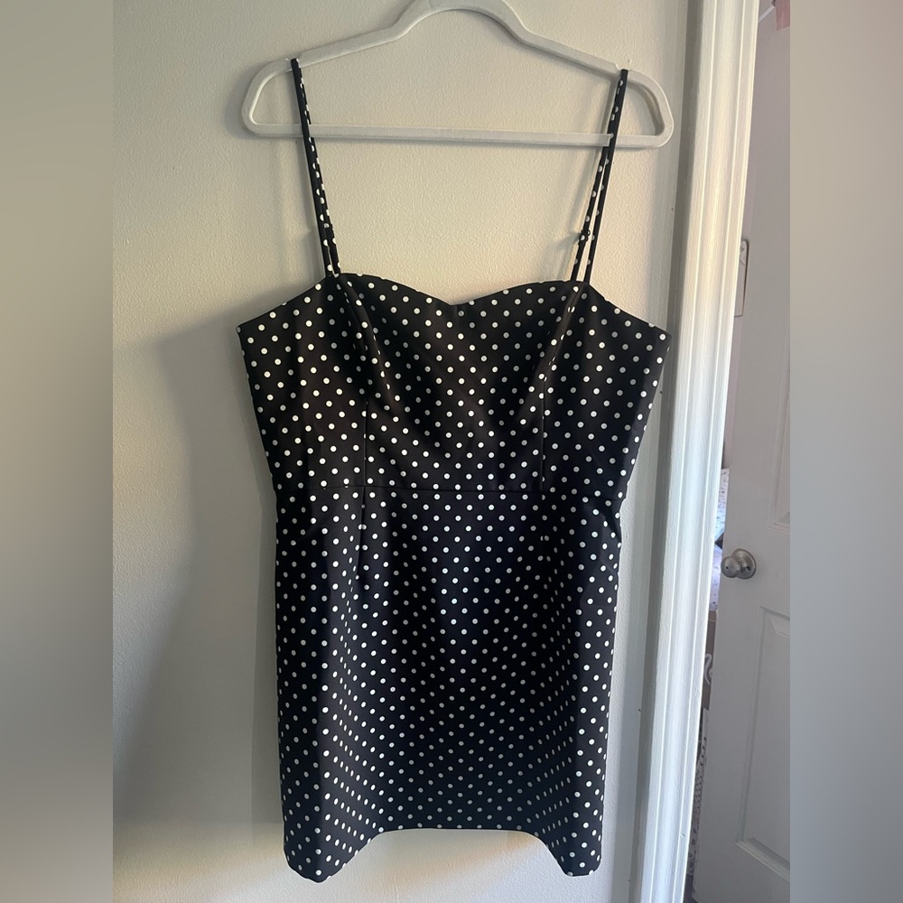 French connection Mini dress! Polka dot